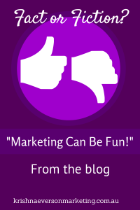 Marketing can be fun - fact or fiction?